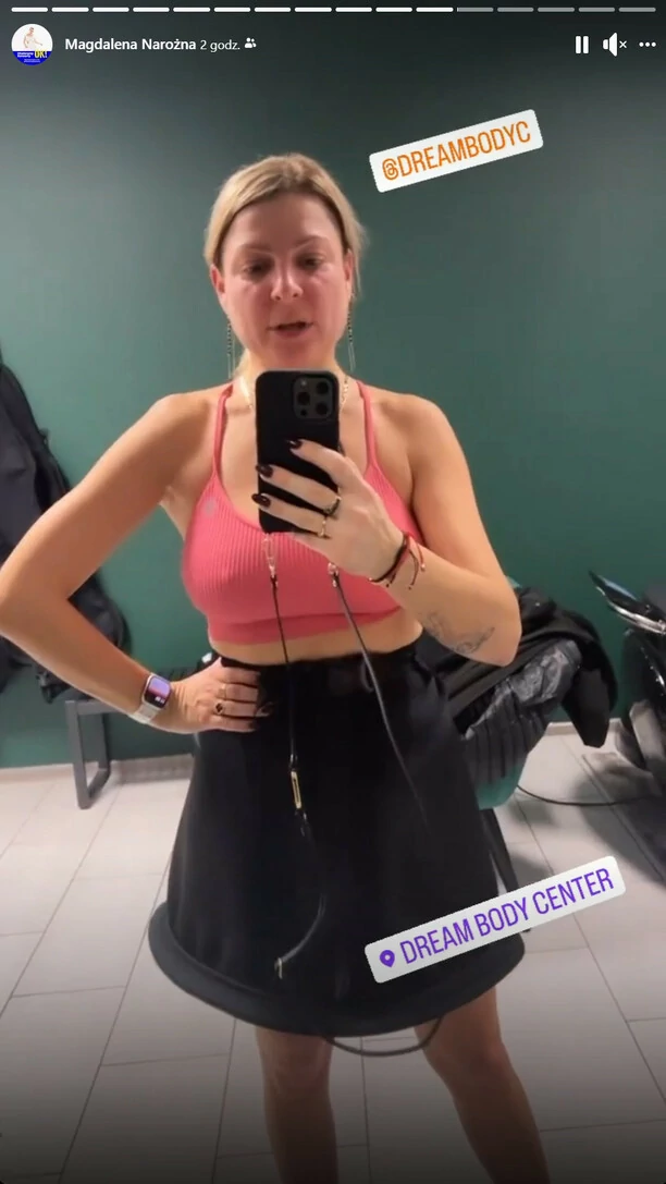 Spocona i zmęczona?! Magda Narożna wzięła się za ostry trening! Chce mieć talię jak osa?!