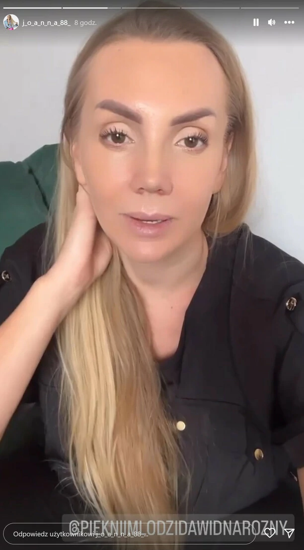 Joanna Narożna - Piękni i Młodzi pokazała się po operacji NOSA - Zobaczcie jak wygląda żona Dawida Narożnego