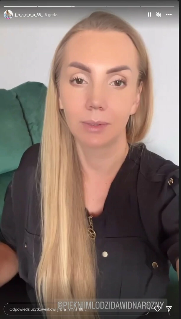 Joanna Narożna - Piękni i Młodzi pokazała się po operacji NOSA - Zobaczcie jak wygląda żona Dawida Narożnego