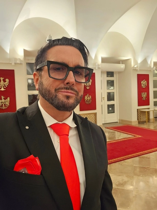 Gwiazdor disco polo Andre spotkał się z prezydentem Karolem Nawrockim