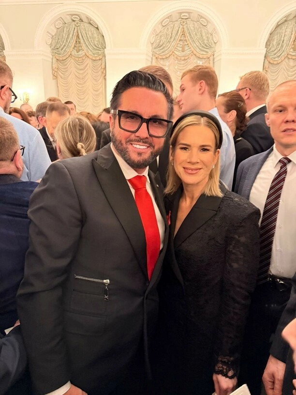 Gwiazdor disco polo Andre spotkał się z prezydentem Karolem Nawrockim