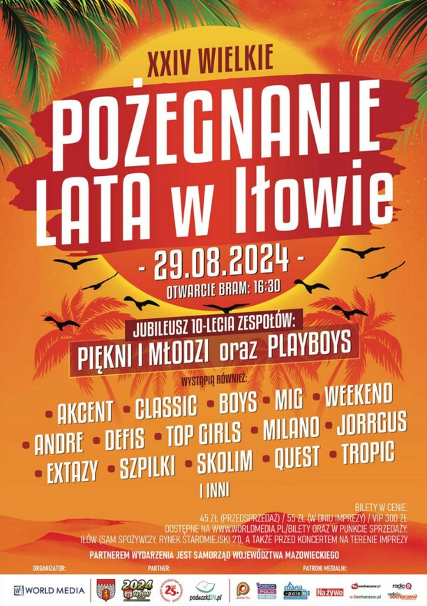 Wielkie Pożegnanie Lata w Iłowie 2024 –  w telewizji? Znamy odpowiedź! 