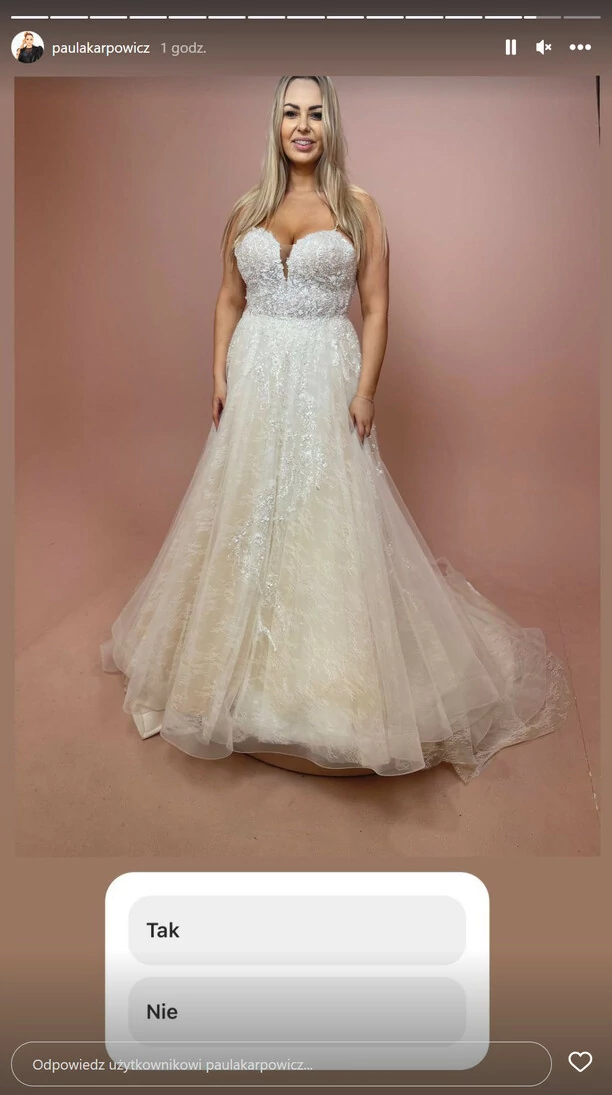Paula Karpowicz Topky w białej sukni ślubnej! Przepiękna! Gwiazda disco polo zaskoczyła tym fanów! „Dziękuję„