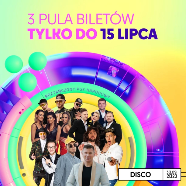 Roztańczony PGE Narodowy 2023 - spektakl muzyczny roku! Już 30 września! Kto wystąpi?!