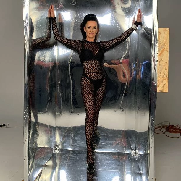 Gwiazda disco polo w bieliźnie! Etna, Joanna Kaczanowska pokazała za dużo?