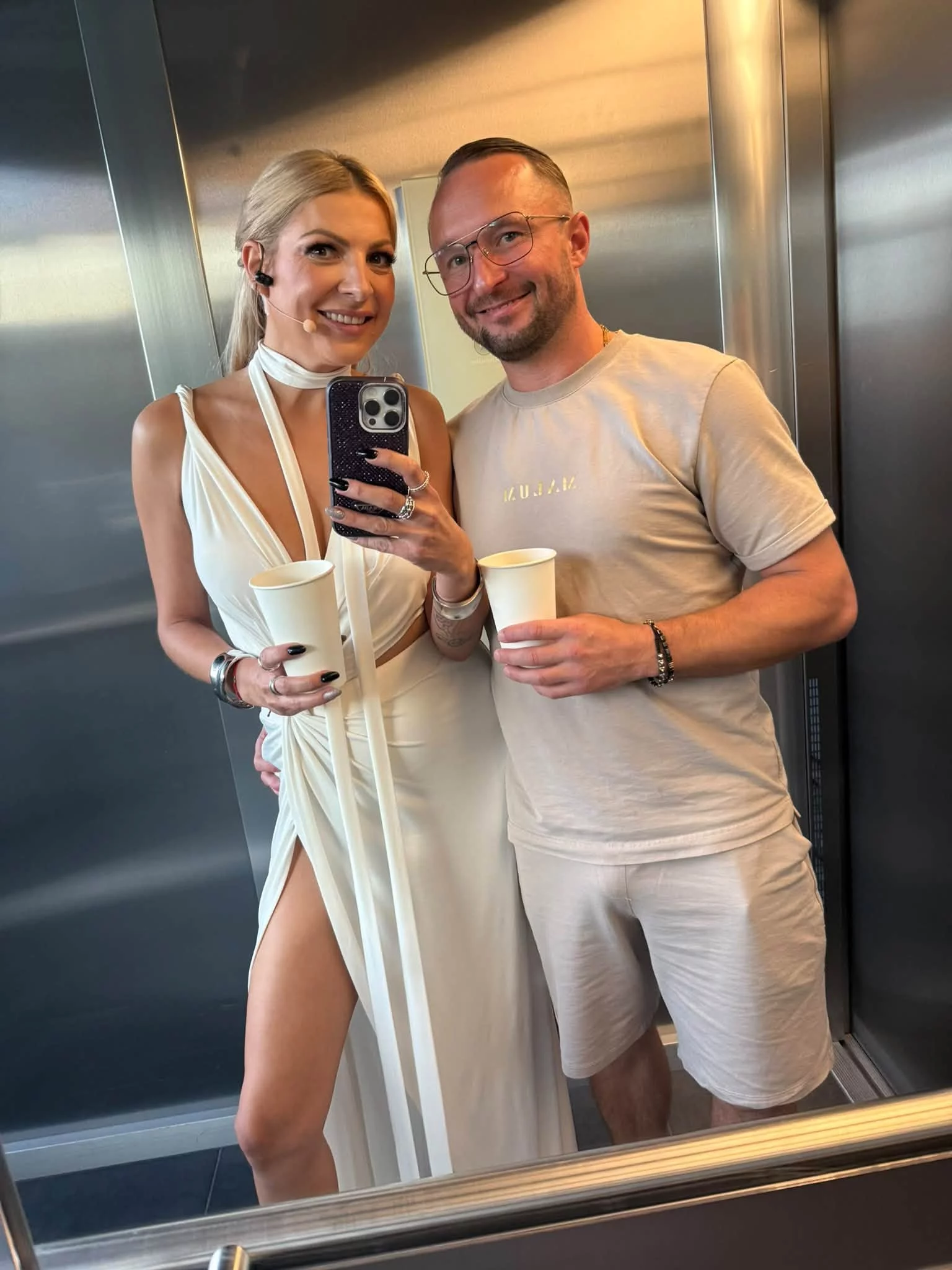Magda Narożna w gorącym pocałunku na planie „Disco Star 10". „Jak dobrze, że Cię mam"