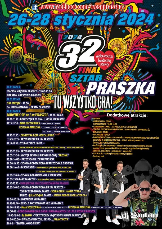 Freaky Boys zagrają na WOŚP w Praszce! Nie przegap tego wydarzenia 28 stycznia 2024