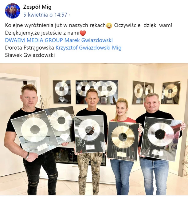 Sukces formacji Mig! Rodzina Gwiazdowskich pochwaliła się wielkim osiągnięciem. Teraz już mają wszystko?! 