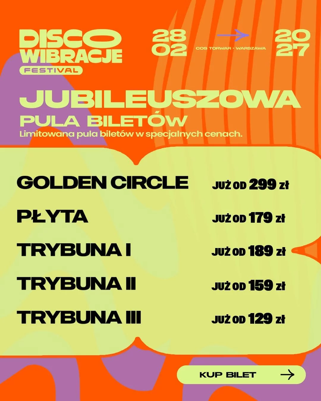 Ile kosztują bilety na Disco Wibracje Festival 2027? Najtaniej kupisz je tylko do 25 października