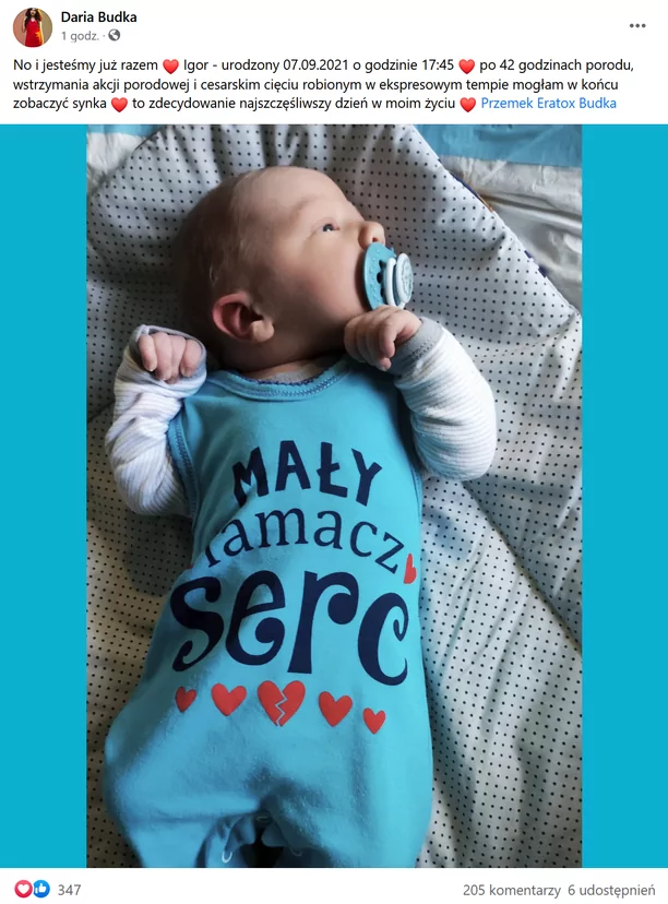 Popularny gwiazdor disco polo został ojcem! Poród trwał ponad 42 godziny! Artysta pokazał zdjęcie syna!