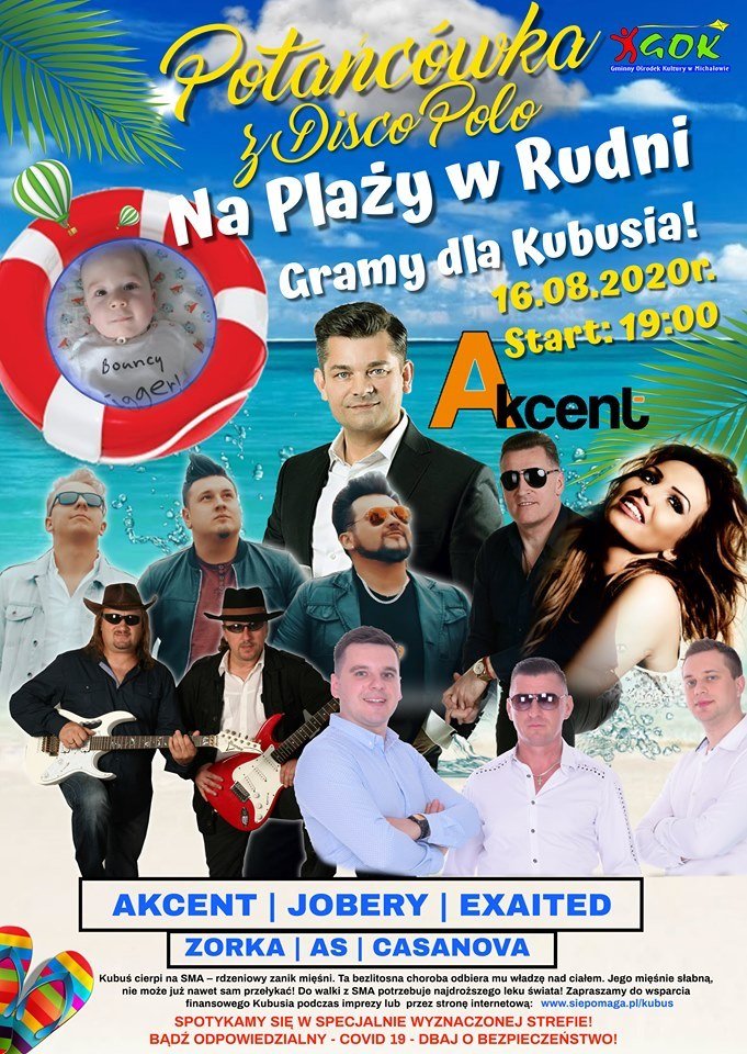 Potańcówka Disco Polo 2020 - Plaża Rudnia