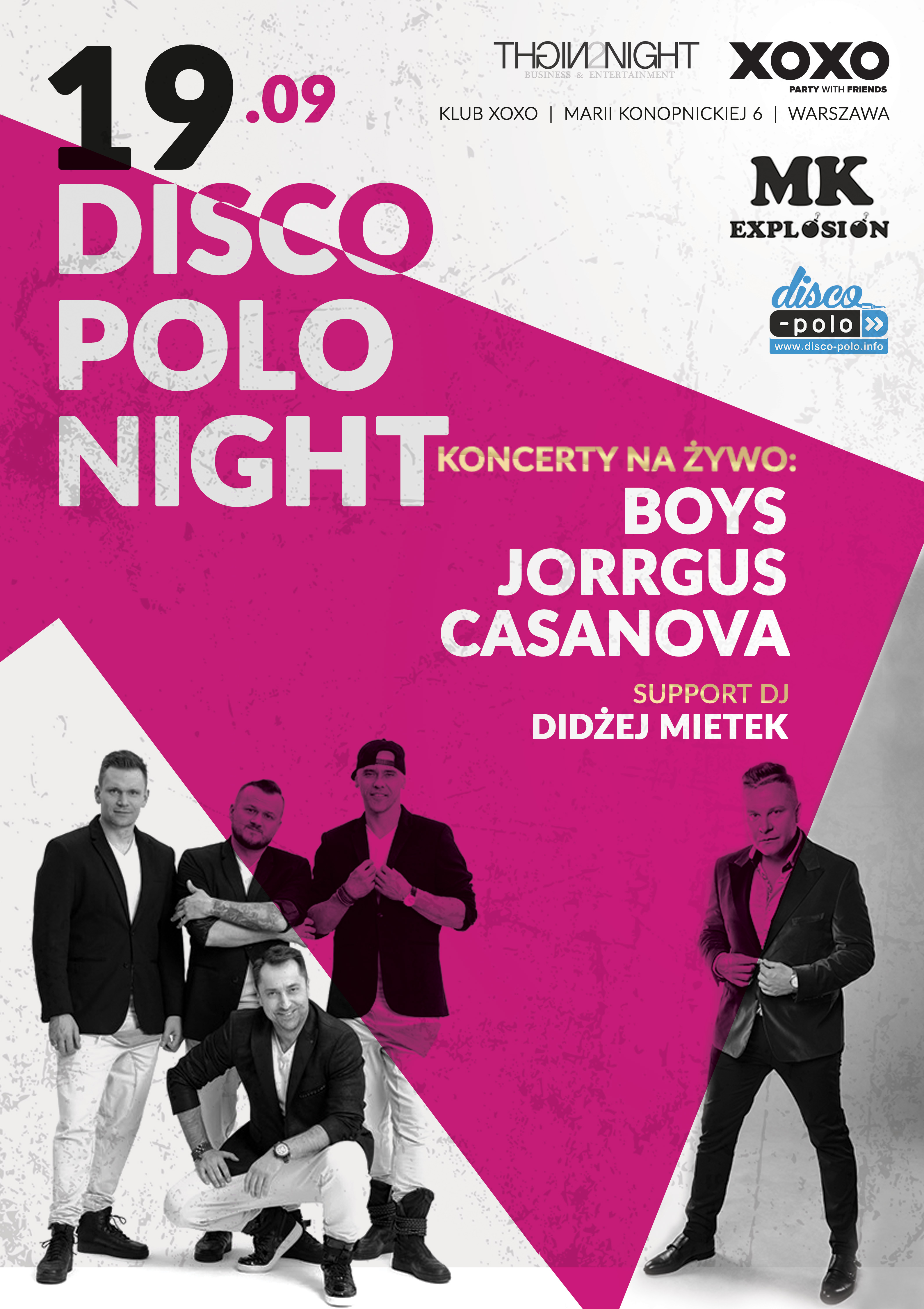 Disco Polo Night 2020 - Warszawa