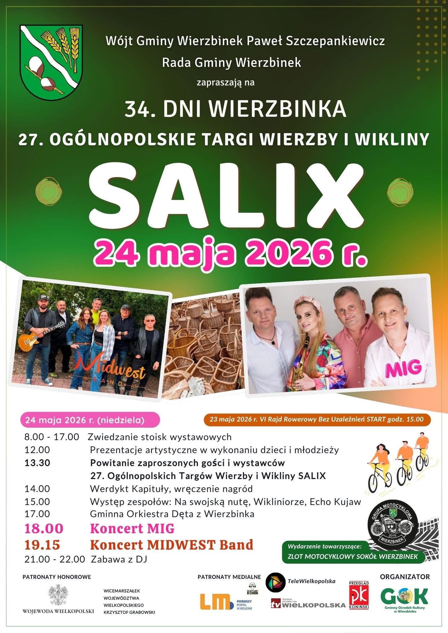 34. Dni Wierzbinka SALIX - 24 maja 2026