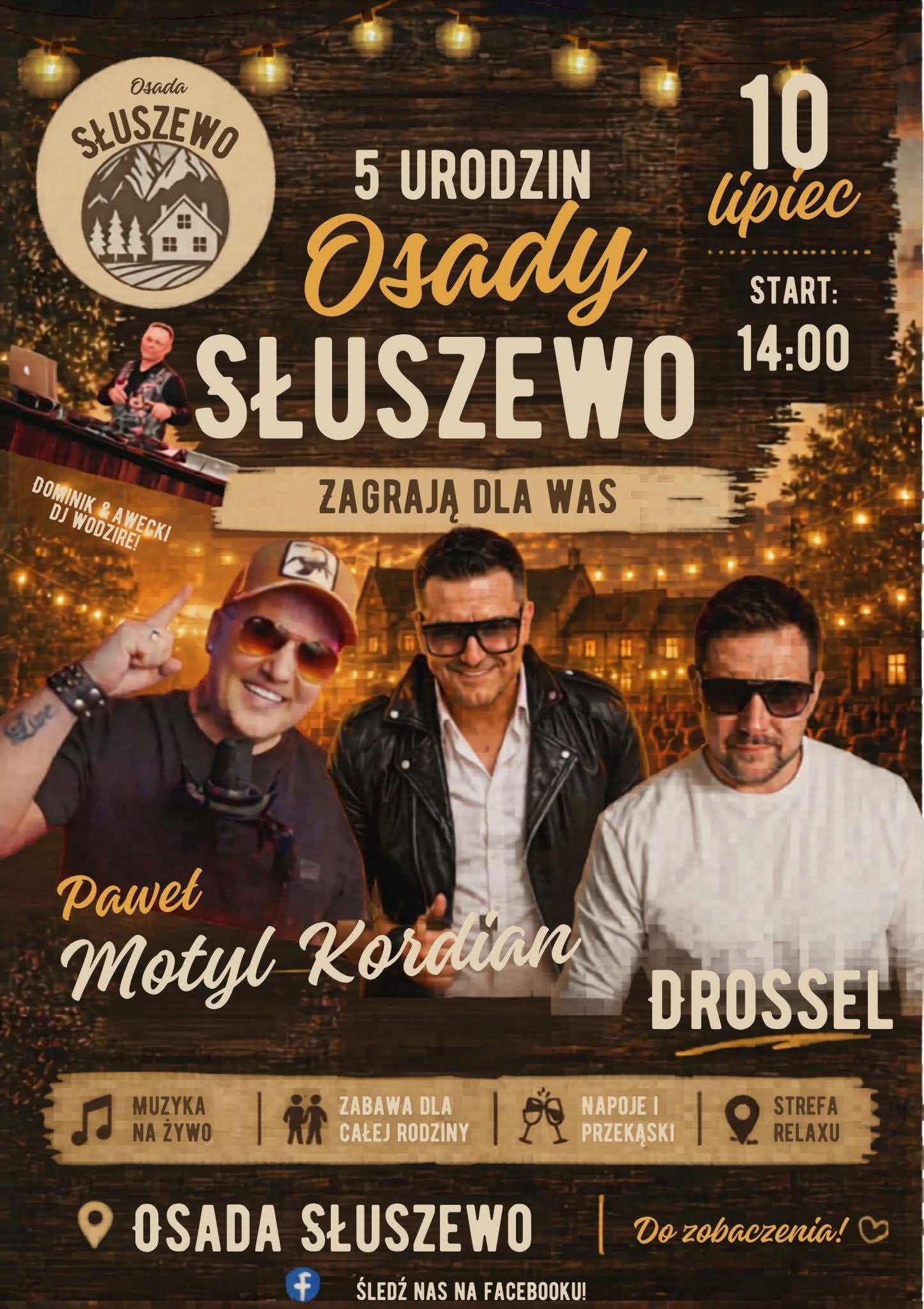 5 urodziny Osady Słuszewo - 10 lipca 2026