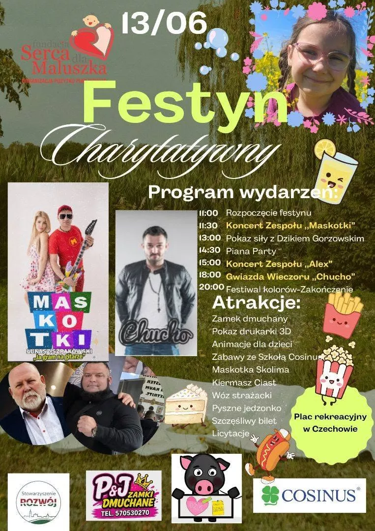 Festyn Charytatywny Czechowo - 13 czerwca 2026