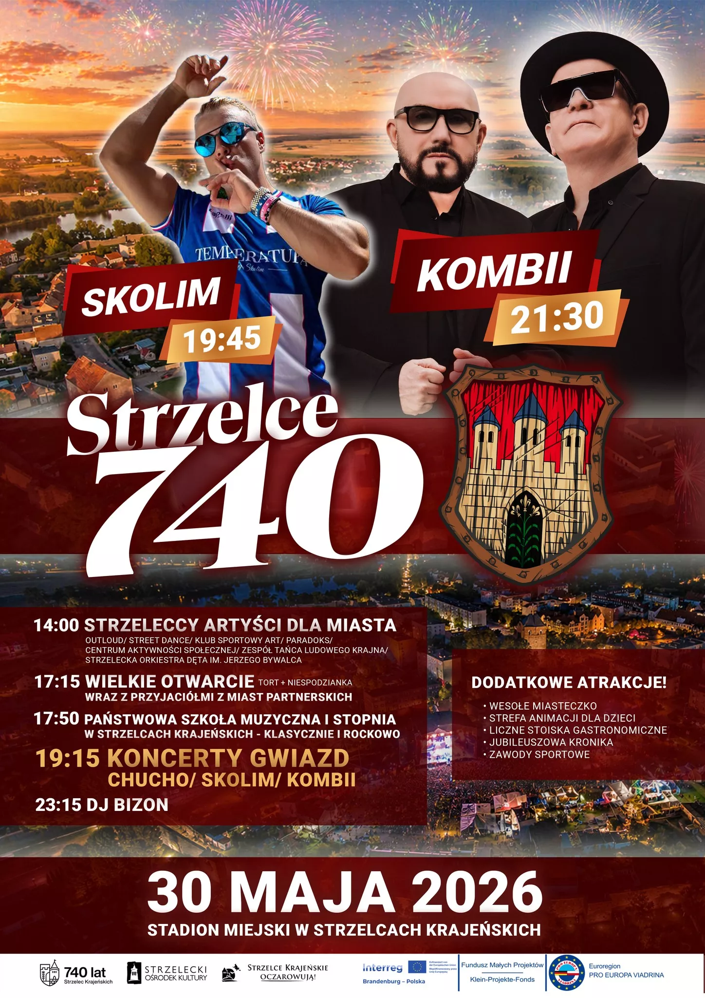 740-lecie Strzelec Krajeńskich - 30 maja 2026