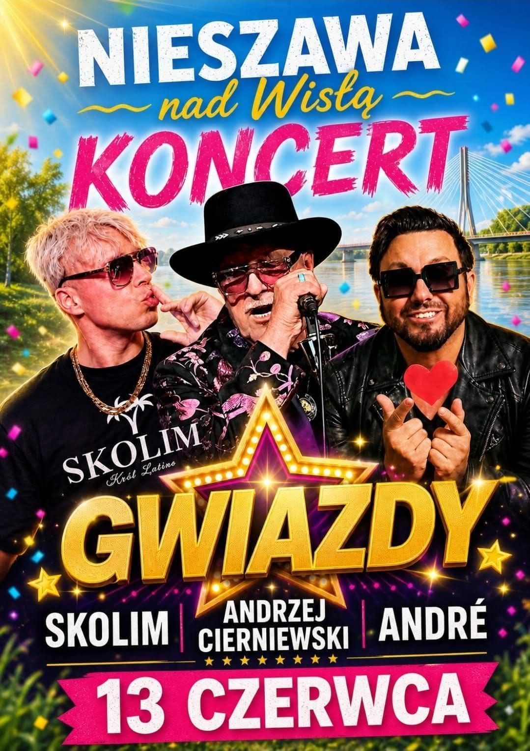 Andre, Skolim - Nieszawa nad Wisłą - 13 czerwca 2026