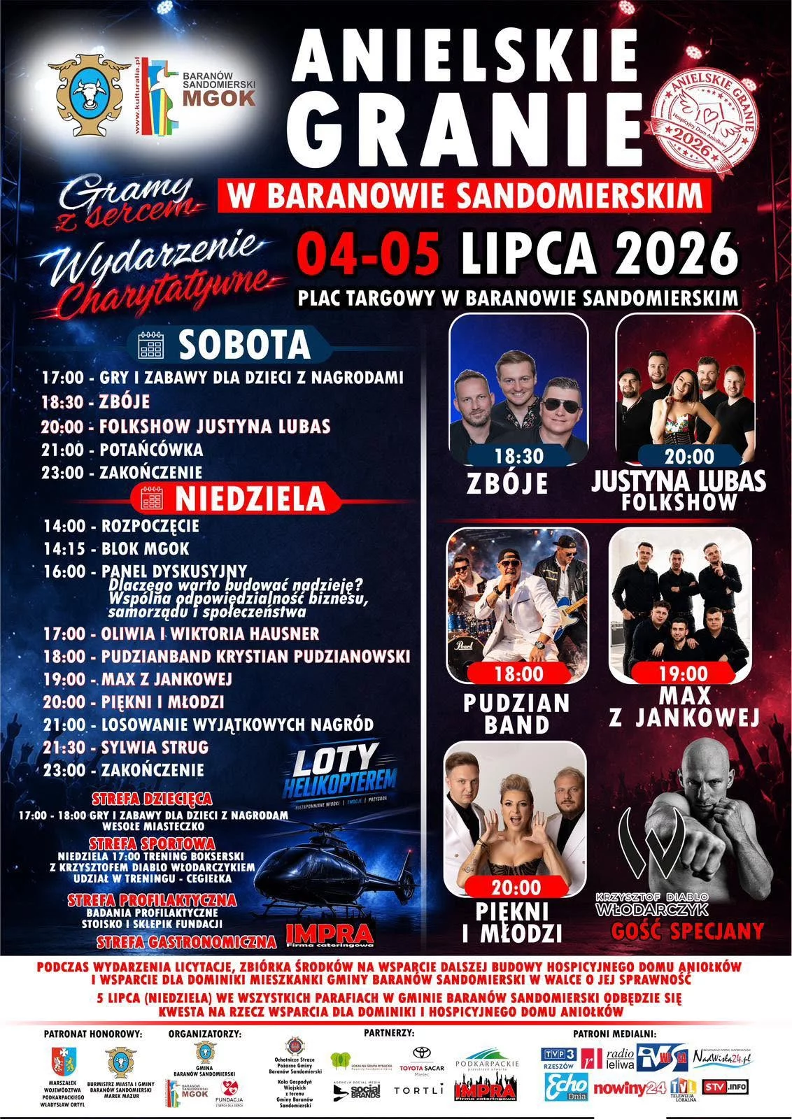Anielskie Granie Baranów Sandomierski - 4-5 lipca 2026