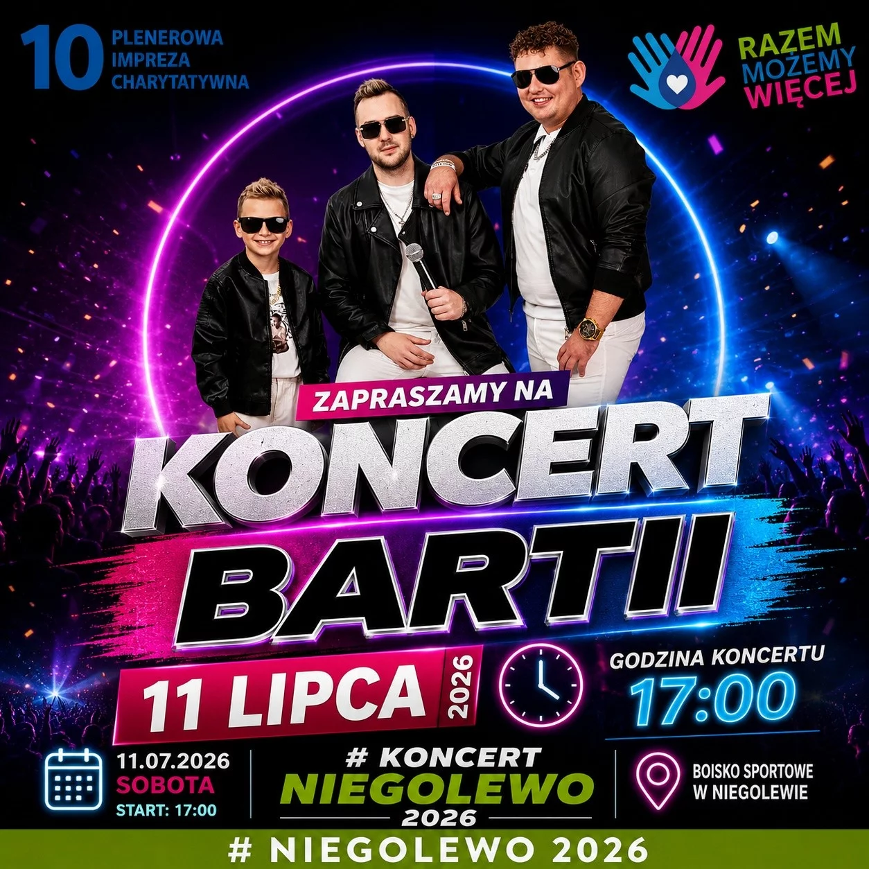 Bartii - Koncert Niegolewo - 11 lipca 2026
