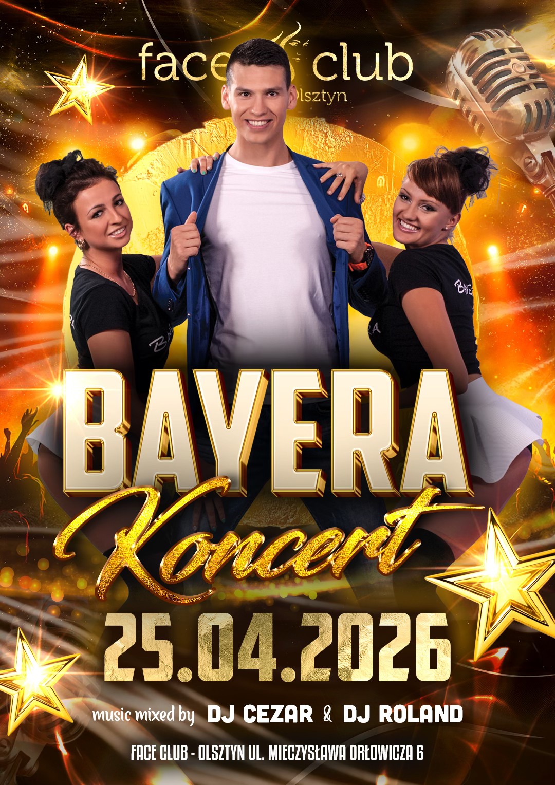 Bayera - Face Club Olsztyn - 25 kwietnia