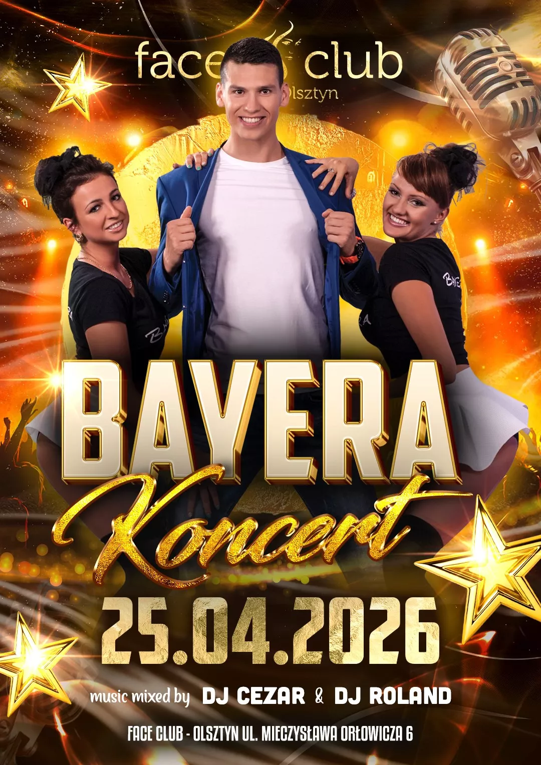 Bayera - Face Club Olsztyn - 25 kwietnia
