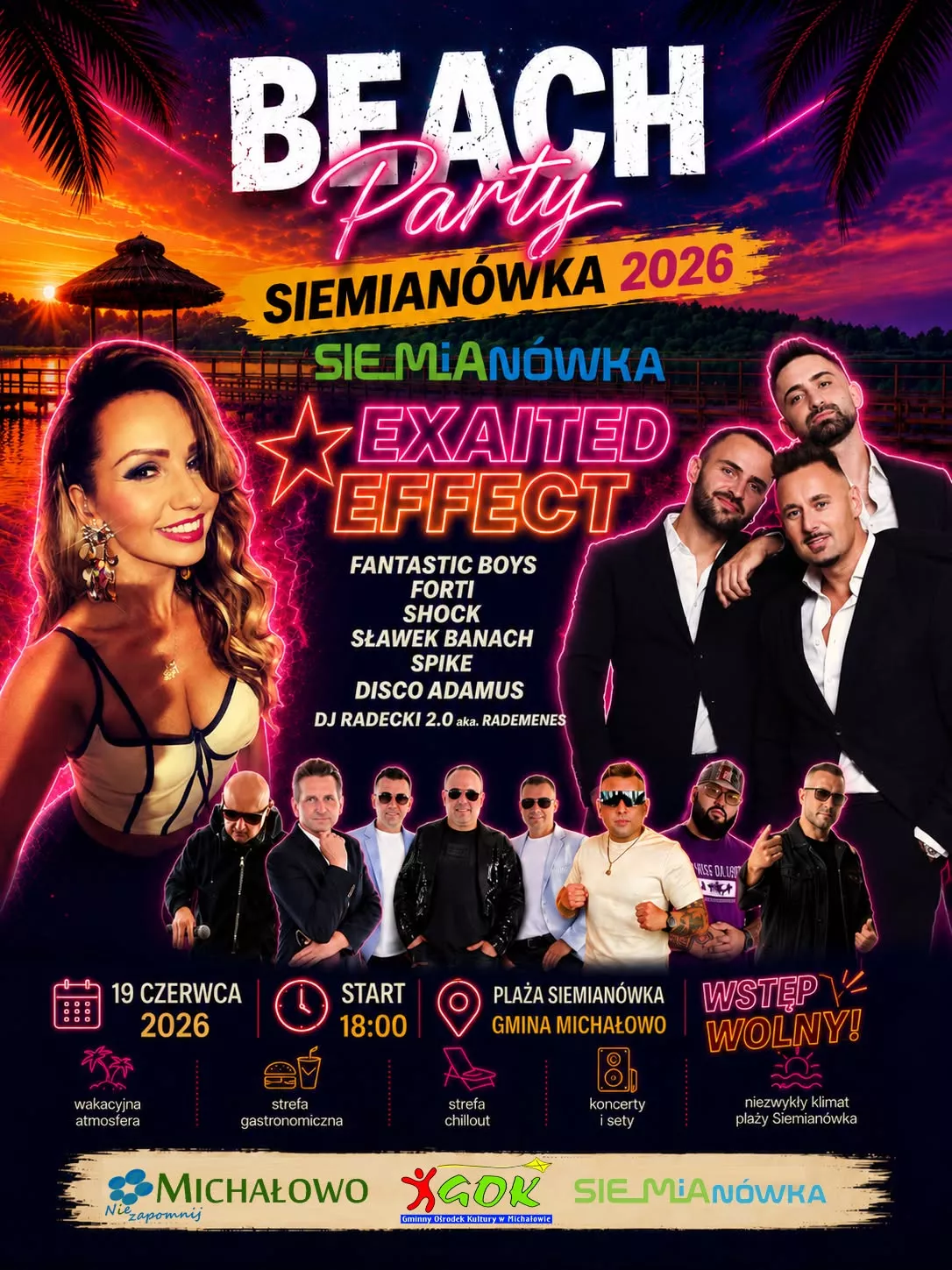 Beach Party Siemianówka - 19 czerwca 2026