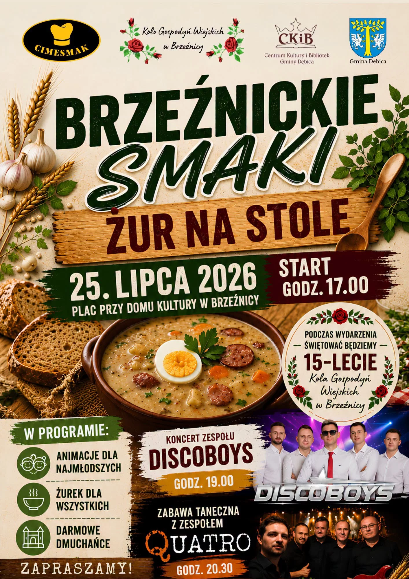 Brzeźnickie Smaki Żur na Stole - 25 lipca 2026