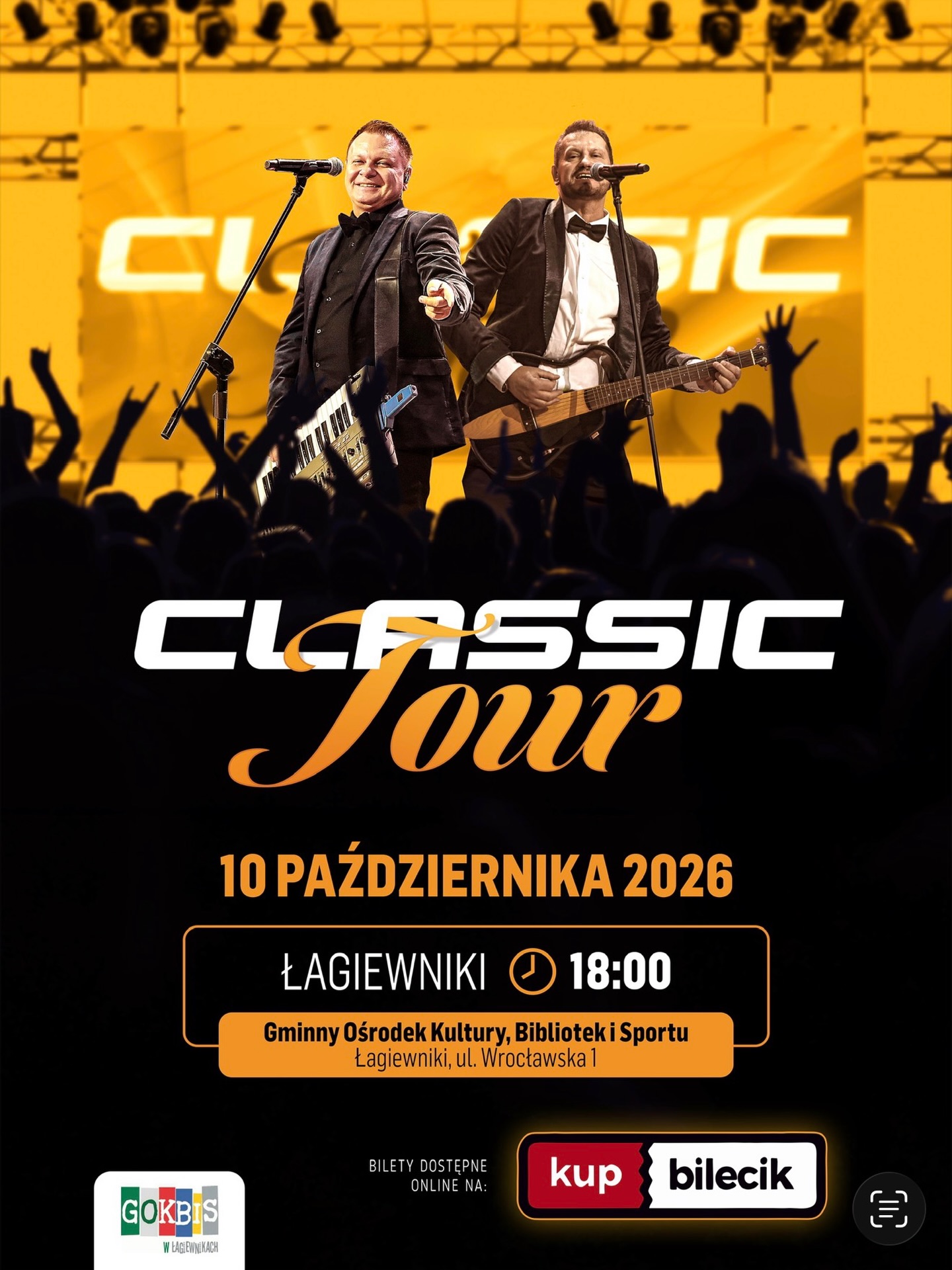 Classic - Classic Tour w GOKBiS Łagiewniki - 10 października 2026