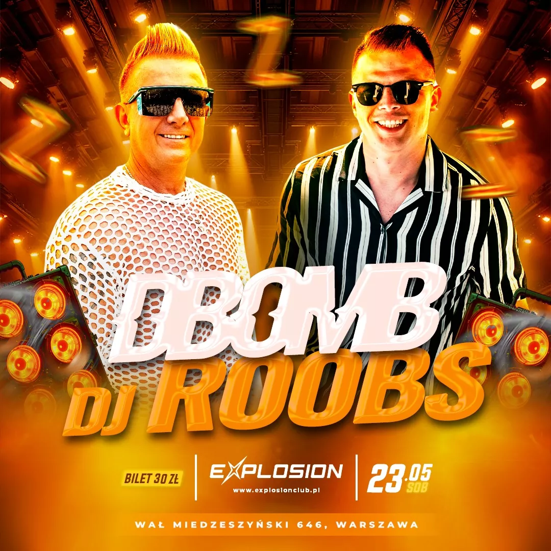 D-Bomb - Explosion Club Warszawa - 23 maja 2026