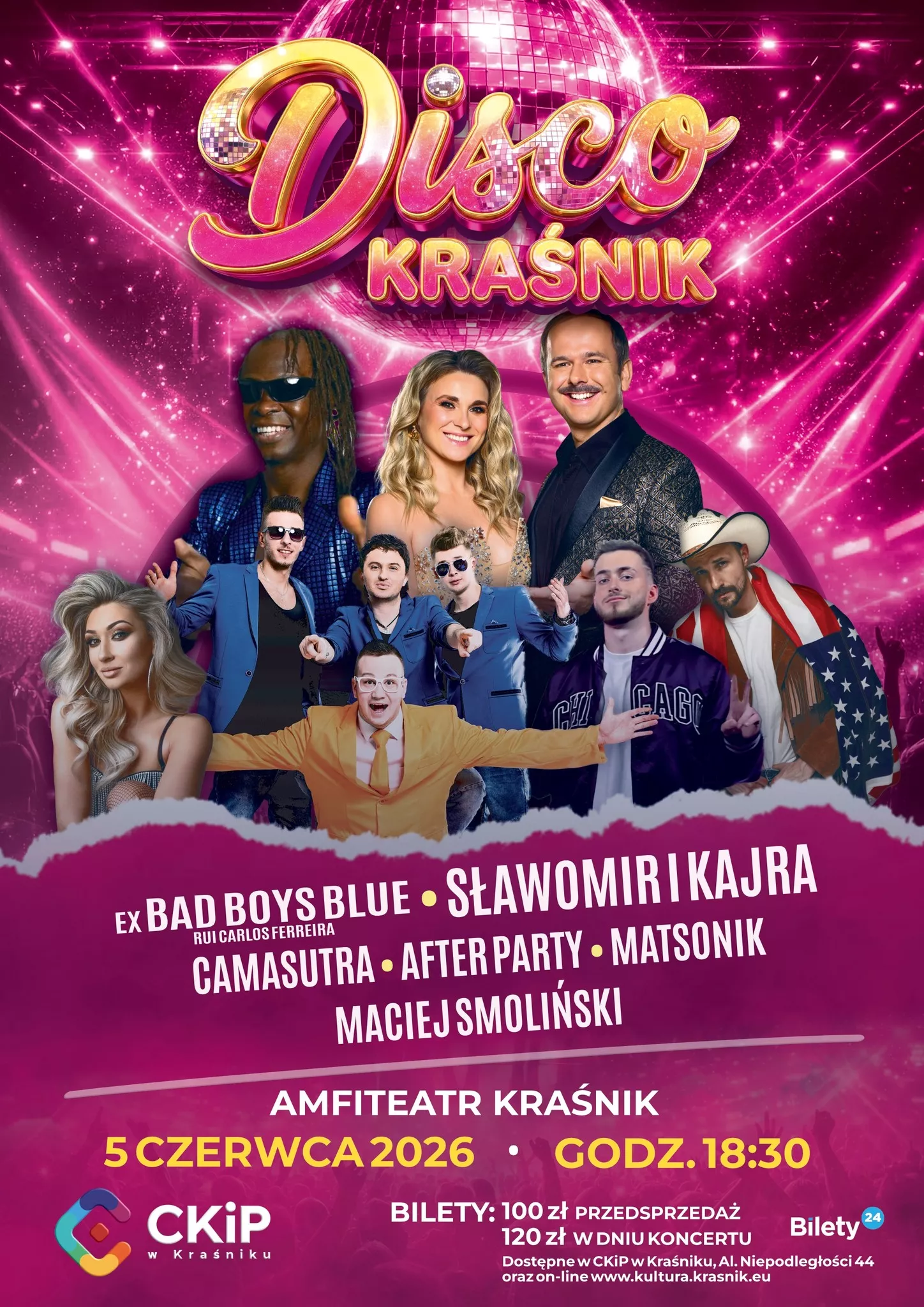 Disco Kraśnik - Amfiteatr Kraśnik - 5 czerwca