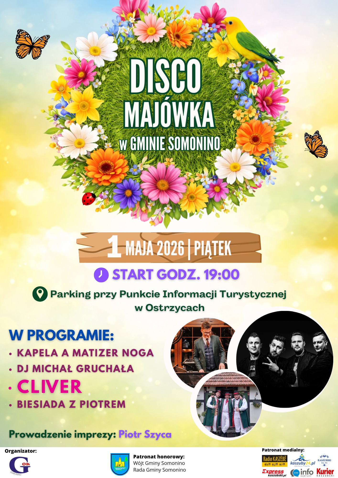 Disco Majówka w Gminie Somonino