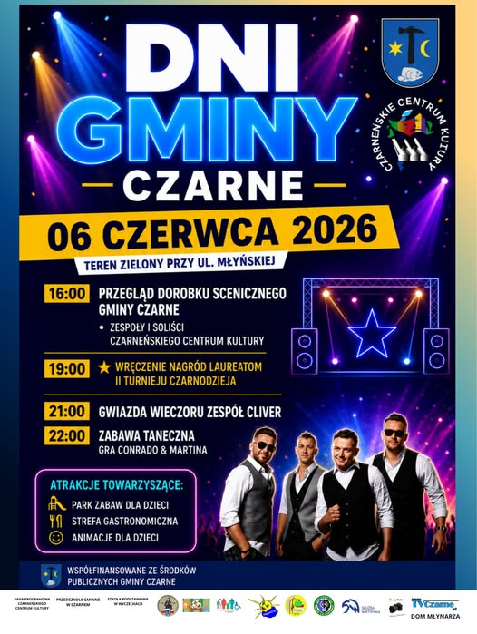 Dni Gminy Czarne - 6 czerwca 2026