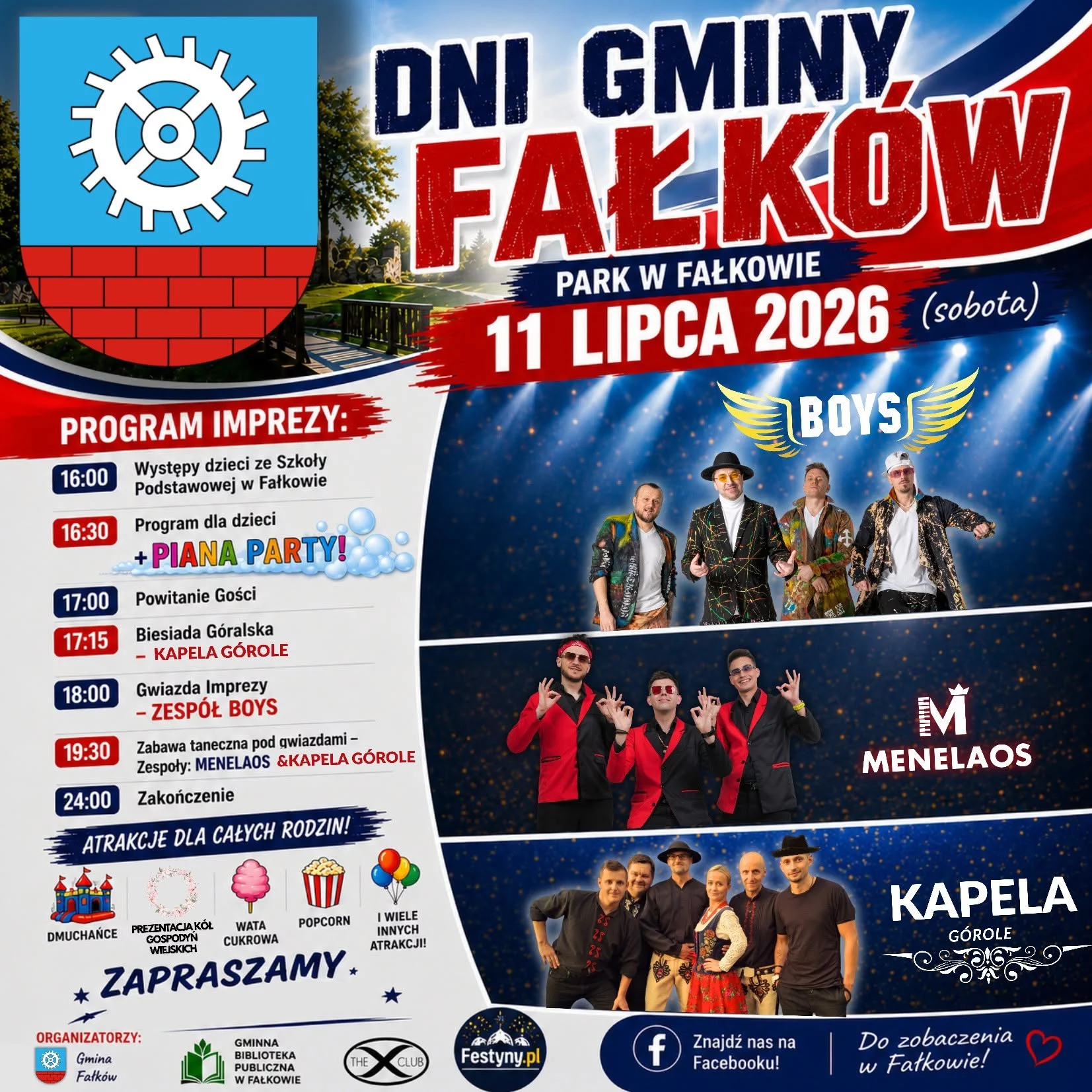 Dni Gminy Fałków - 11 lipca 2026