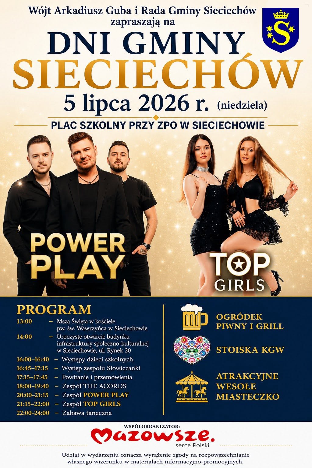 Dni Gminy Sieciechów - 5 lipca 2026