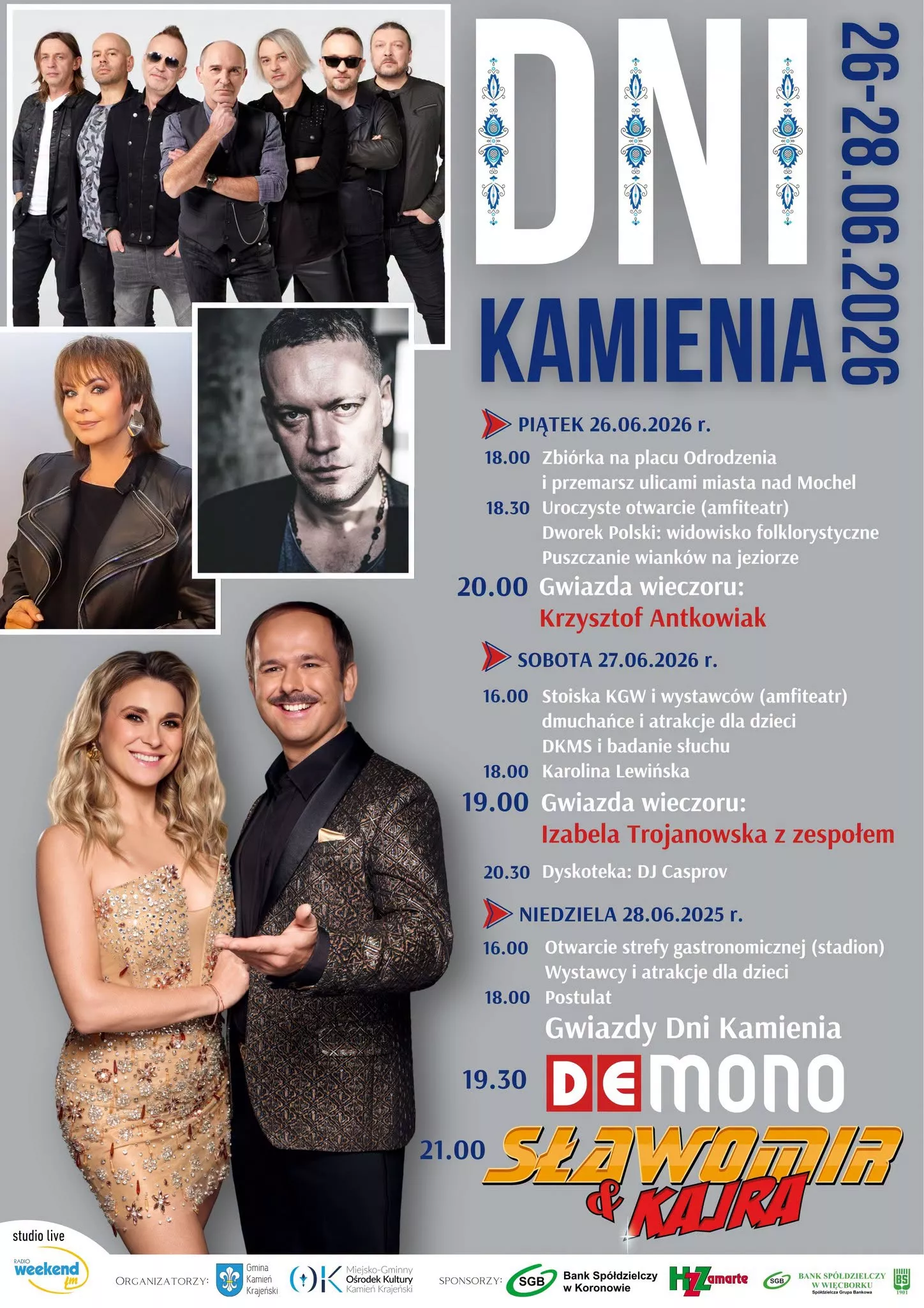 Dni Kamienia Krajeńskiego - 26-28 czerwca 2026