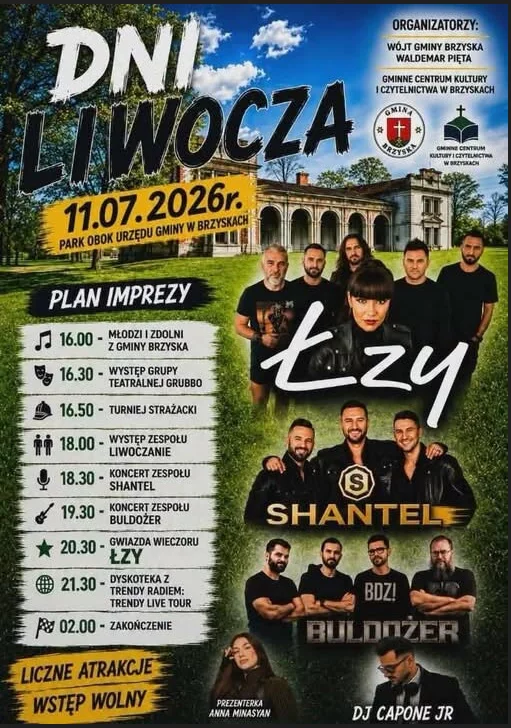 Dni Liwocza Brzyska - 11 lipca 2026