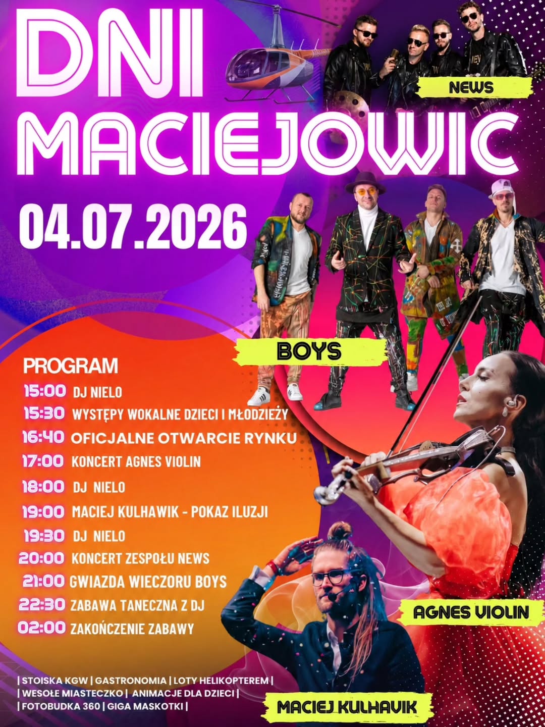 Dni Maciejowic - 4 lipca 2026