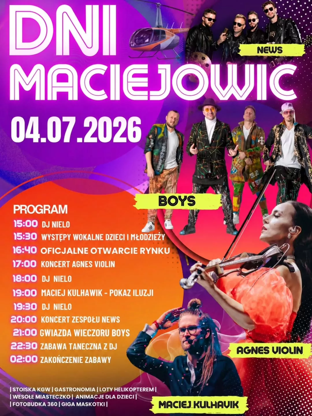 Dni Maciejowic - 4 lipca 2026