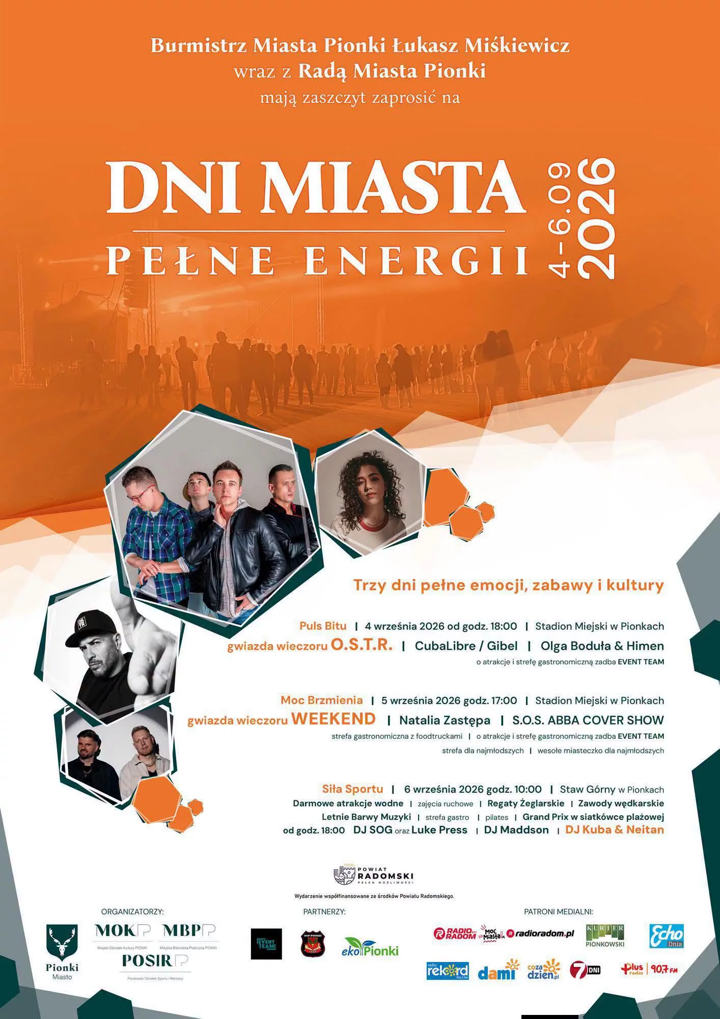 Dni Miasta Pionki - 4-6 września 2026