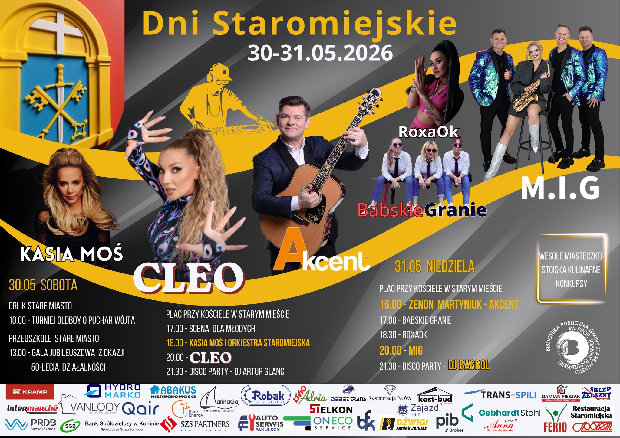 Dni Staromiejskie 2026 - 30-31 maja 2026
