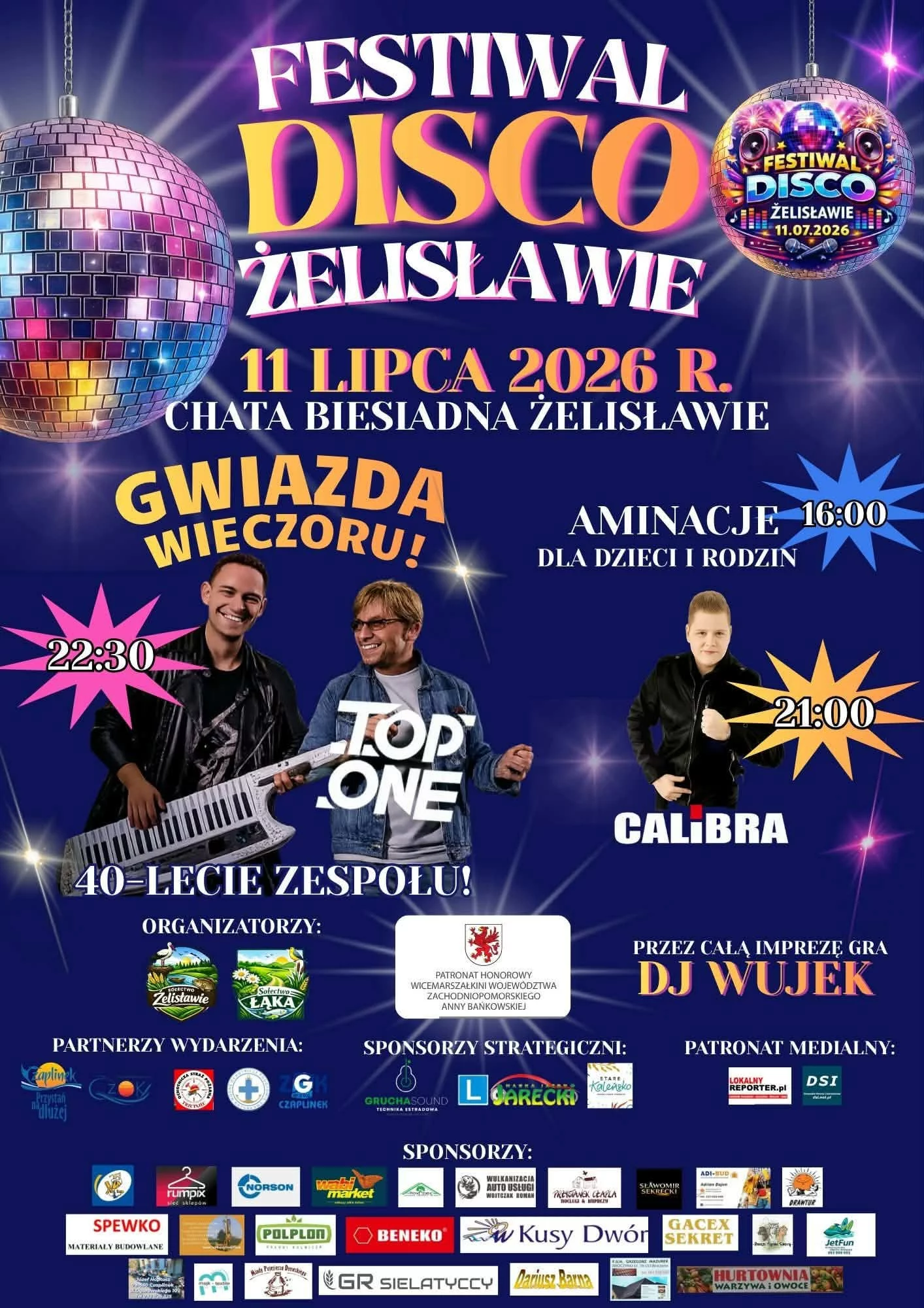 Festiwal Disco Żelisławie - 11 lipca 2026