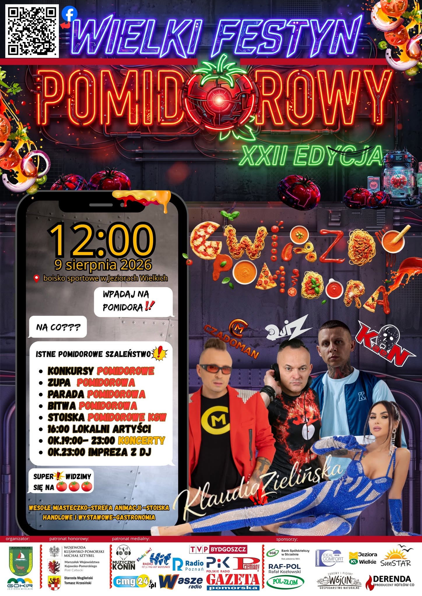 Festyn Pomidorowy Jeziora Wielkie 9 Sierpnia 2026 Disco Polo info Festyn Pomidorowy Jeziora Wielkie 9 Sierpnia 2026 Disco Polo info