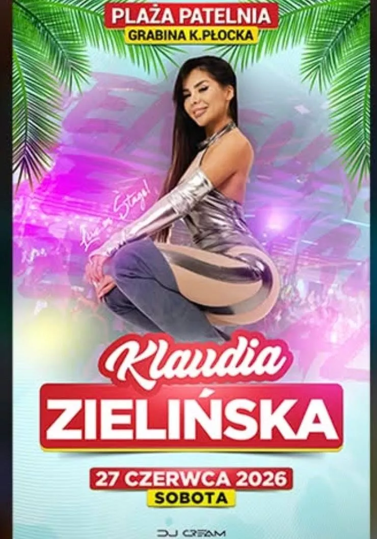 Klaudia Zielińska - Plaża Patelnia Grabina - 27 czerwca 2026