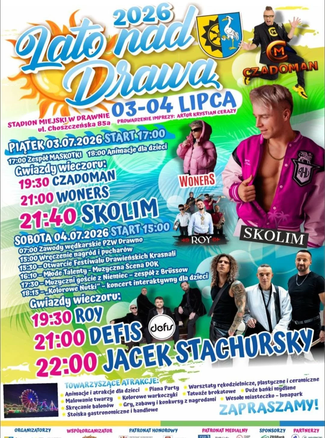 Lato nad Drawą Drawno - 3-4 lipca 2026