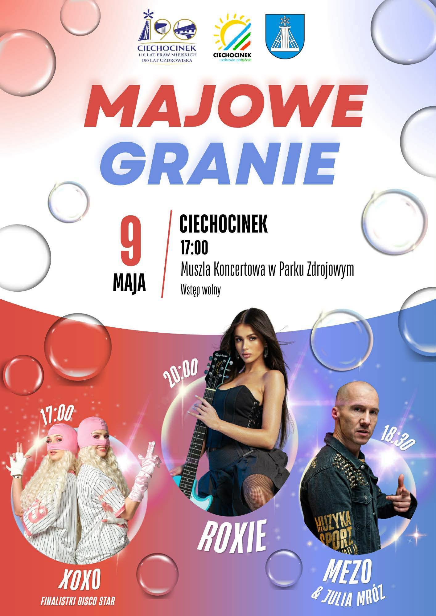 Majowe Granie 2026 - Ciechocinek