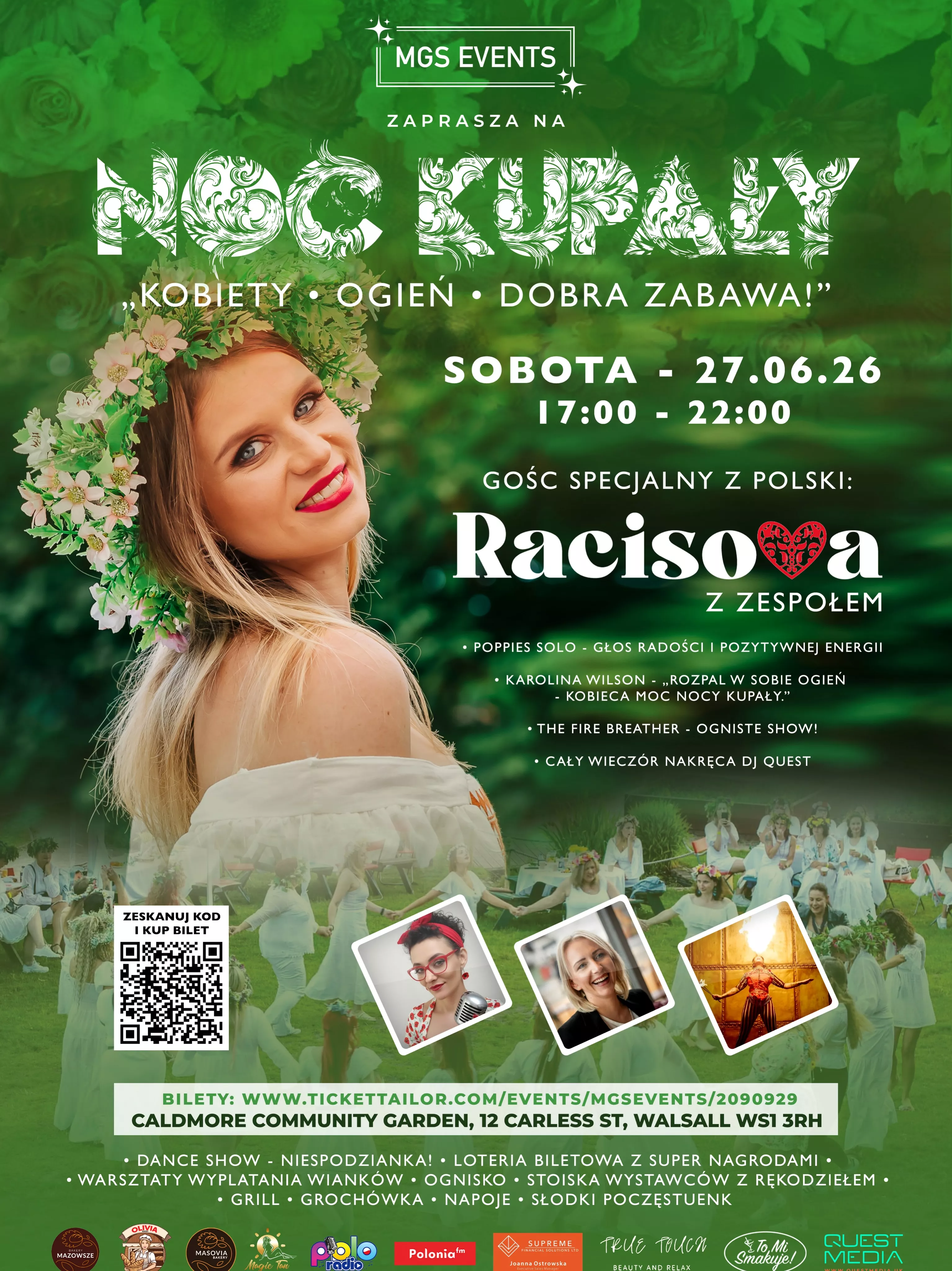 Noc Kupały Walsall - 27 czerwca 2026