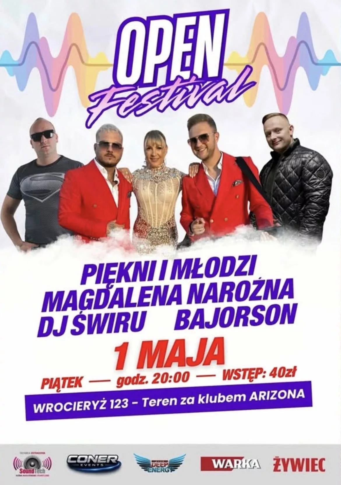 Piękni i Młodzi - Open Festival Wrocieryż - 1 maja 2026