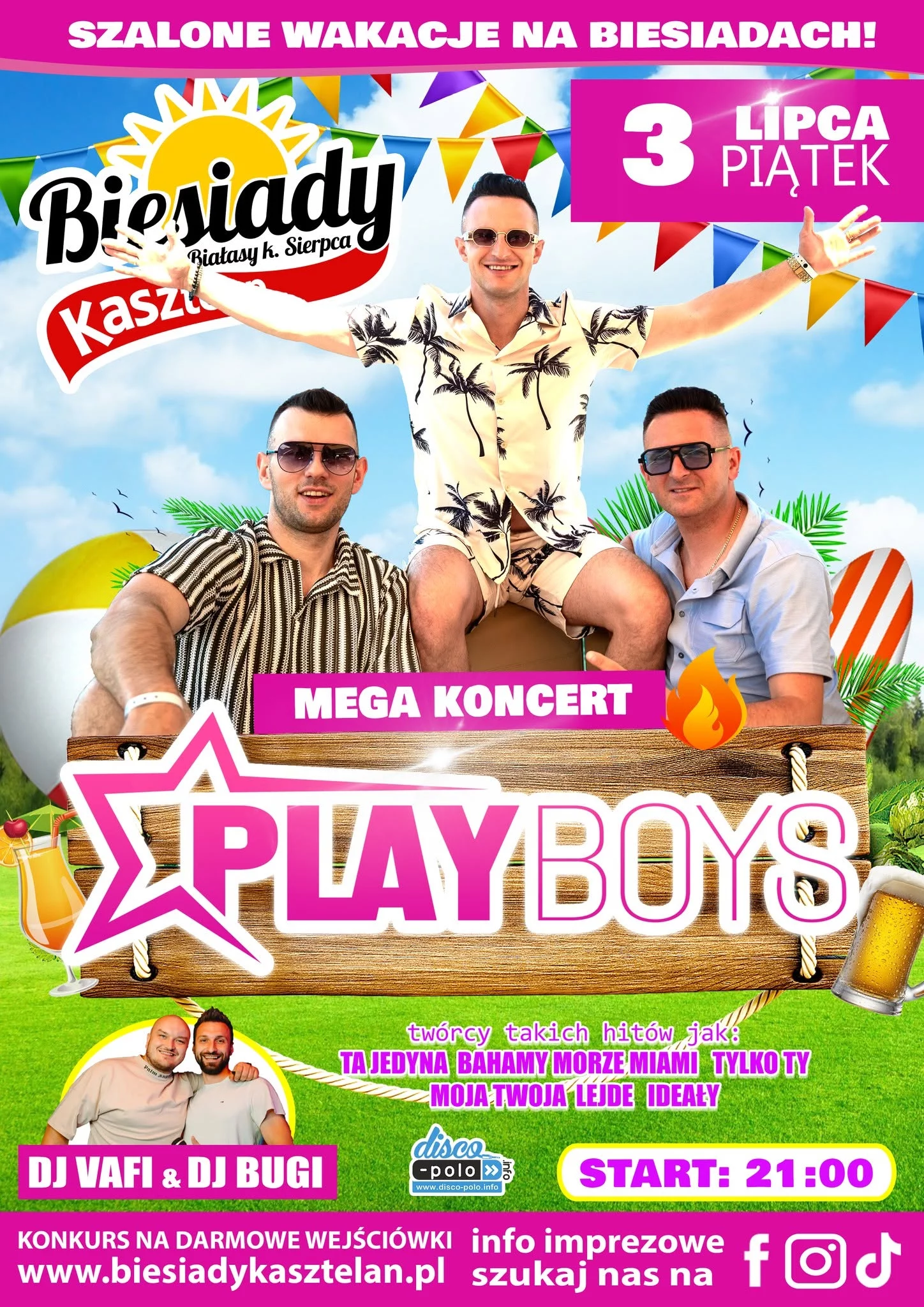 Playboys - Biesiady Kasztelan Białasy - 3 lipca 2026