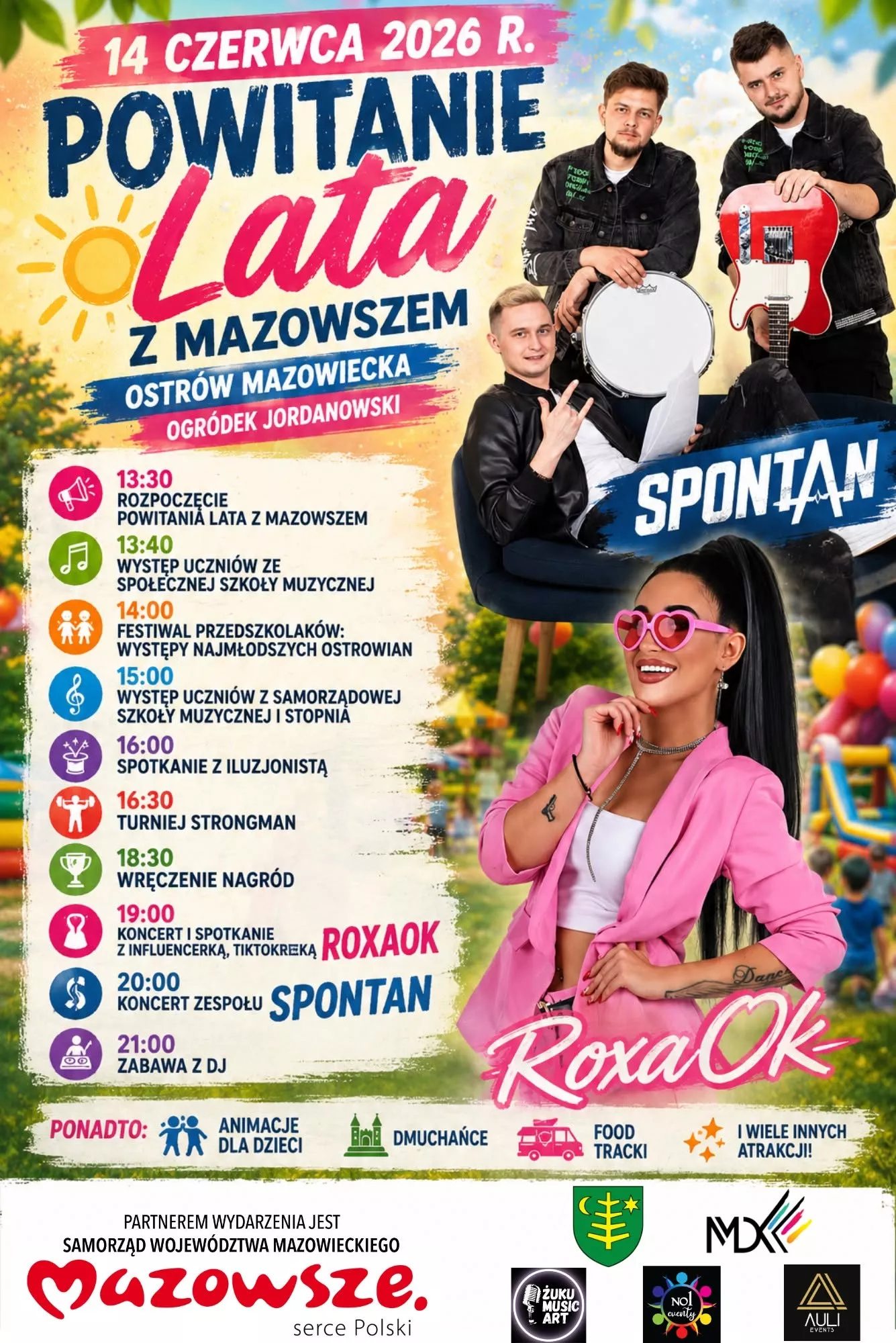 Powitanie Lata z Mazowszem Ostrów Mazowiecka - 14 czerwca 2026