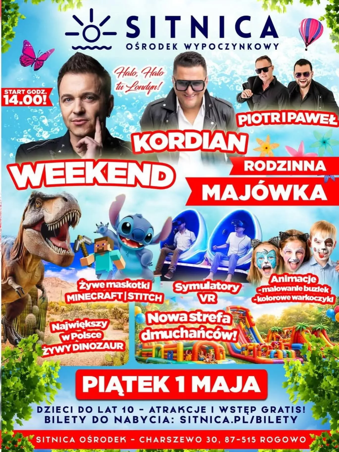 Rodzinna Majówka - Sitnica Rogowo - 1 maja